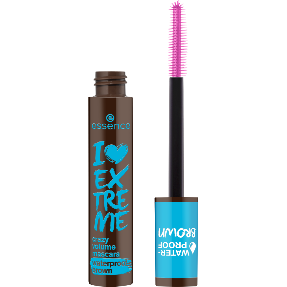 I LOVE EXTREME crazy volume mascara waterproof brown